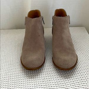 Lucky Brand Zip Booties